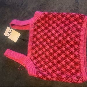 Zara Knitted Crop Top